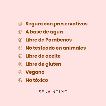 Lubricante Íntimo Caliente con Sabor Tropical 30 ml – Sen Íntimo