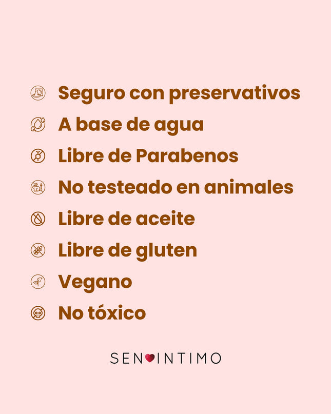 Lubricante Íntimo Caliente con Sabor Tropical 30 ml – Sen Íntimo