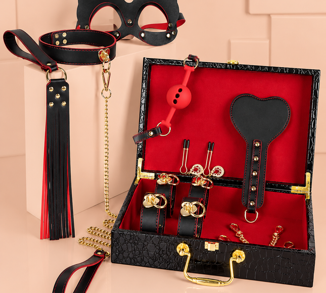 Set Premium Bdsm Con Maletin De Lujo