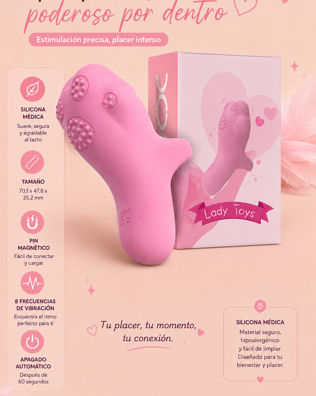 Dedo Vibrador Tactil Lilo Lady Toys Xoxo