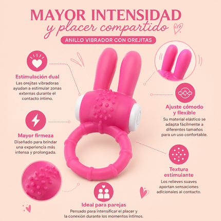 Anillo Rabbit Vibrating