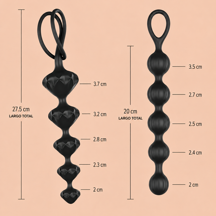 Set De Plugs Anales Satisfyer Love Beads