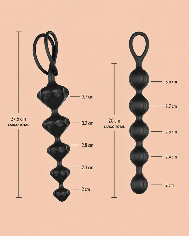 Set De Plugs Anales Satisfyer Love Beads