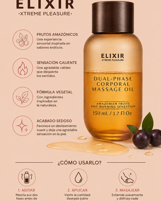 Aceite Bifásico Corporal 150 ml Elixir
