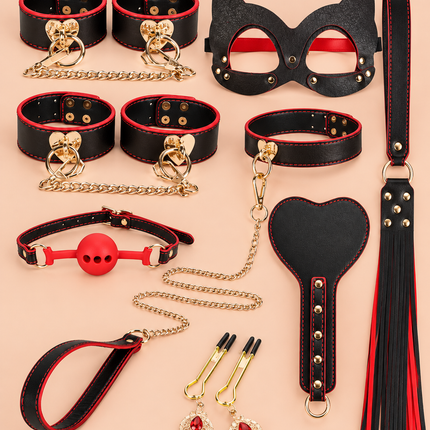 Set Premium Bdsm Con Maletin De Lujo