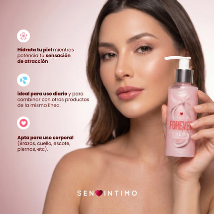 Crema Humectante Forever con Attract 125ml – Sen Íntimo
