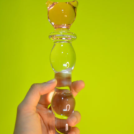 Dildo Vidrio Gato
