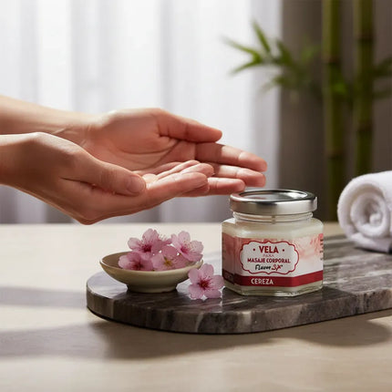 Vela Para Masajes con Feromonas Flavor Sex 50G