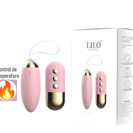 Huevo Vibrador Horn con Calefaccion Lilo