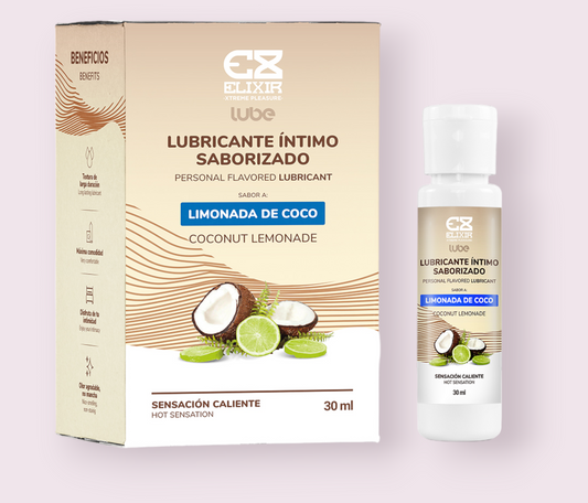 Lubricante Caliente Limonada de Coco 30 ml