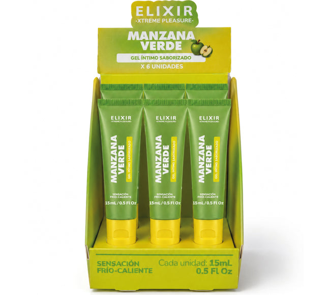 Lubricante Elixir Manzana Verde 15ml