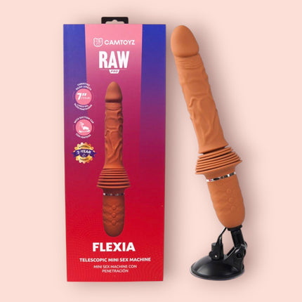 Dildo Impulsor Realista Flexia Raw Pro