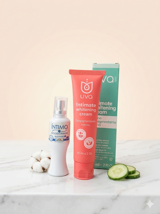Kit Cuidado Íntimo Radiante – Despigmentante + Desodorante