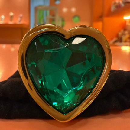 PLug Anal Dorado Corazon