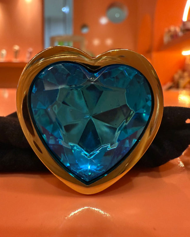 PLug Anal Dorado Corazon