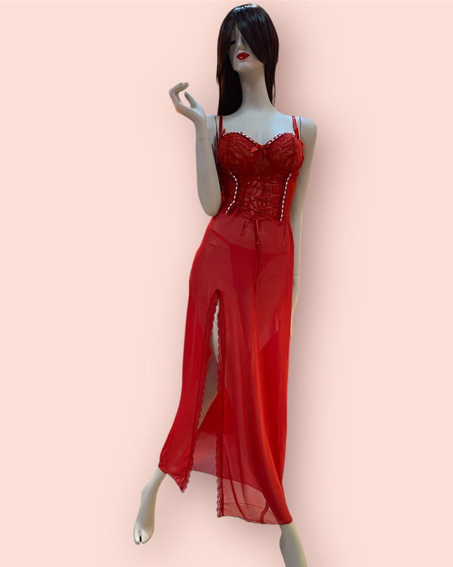 Baby Doll Largo Rojo Ref.B45