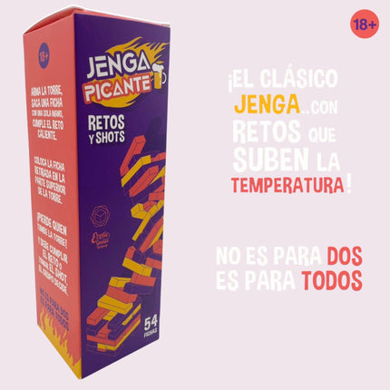 Juego Jenga Sex Grupal