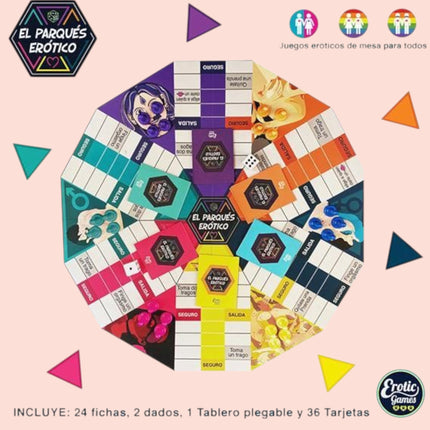 Juego de Mesa – El Parqués Erótico