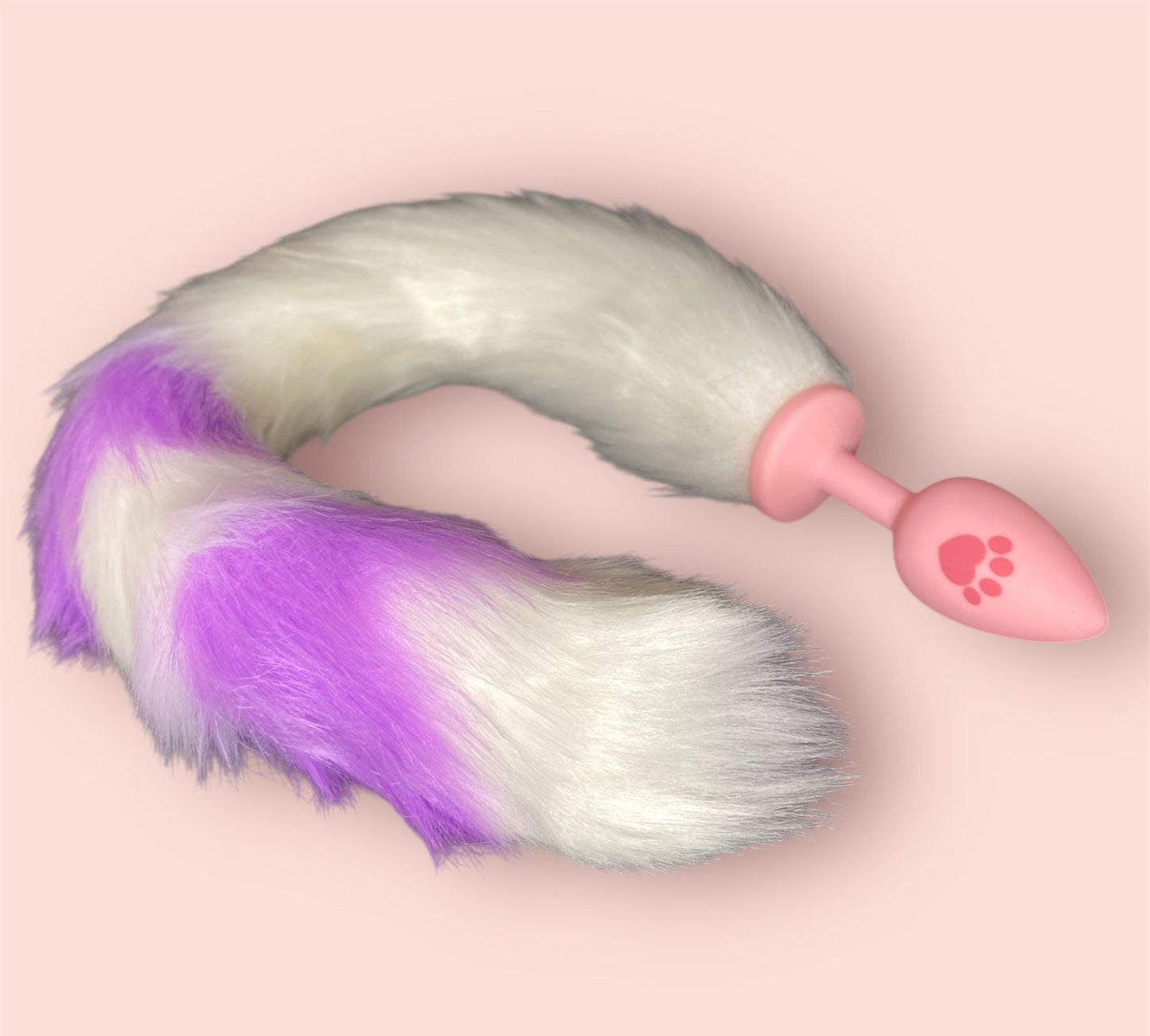 Plug Cola De Zorro Footprint Blanco Morado Talla S