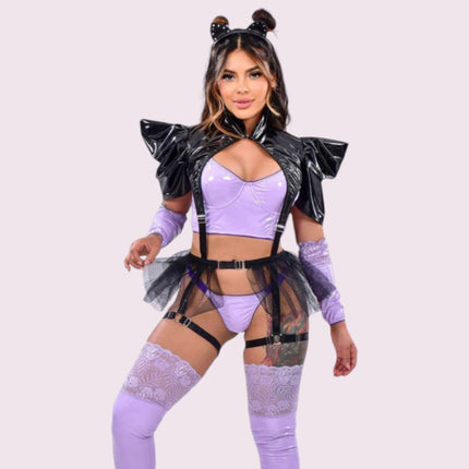 Disfraz Gata Rockera Ref.  H-020
