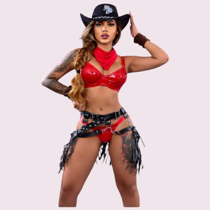 Disfraz Vaquero Rojo