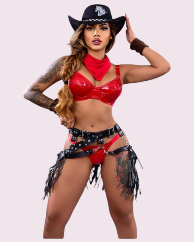 Disfraz Vaquero Rojo