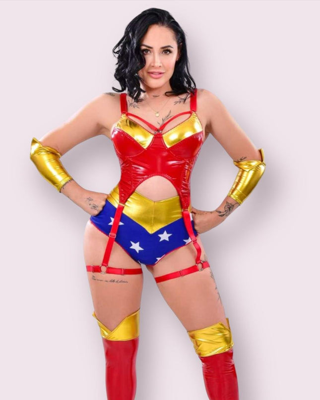 Disfraz Body Mujer Maravilla Ref.017