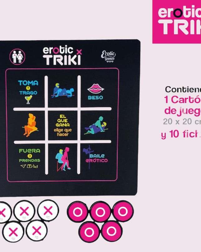 Juego Mesa Triki Erotic Games