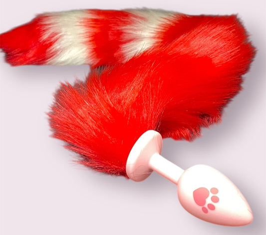 Plug Cola De Zorro Footprint Rojo Talla S