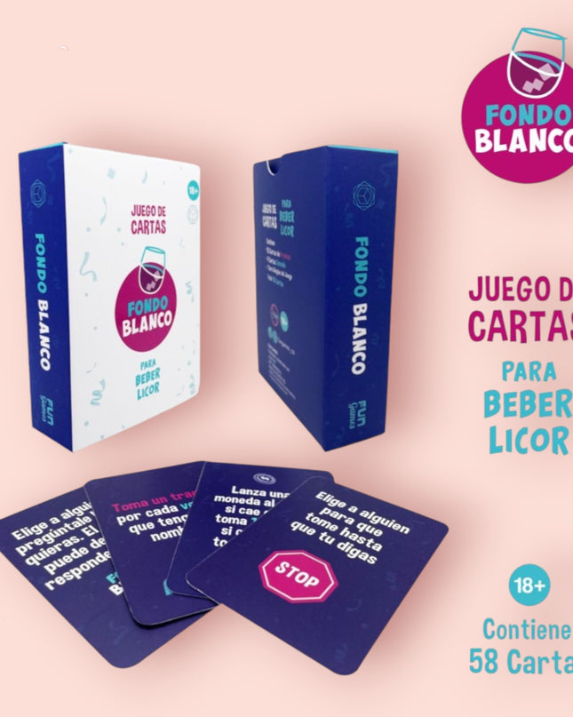 Juego de Cartas Fondo Blanco
