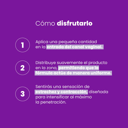 Lubricante Íntimo Estrechante - Sen Íntimo