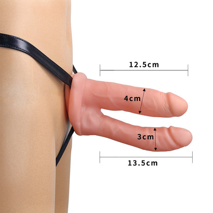 Lovetoy Unisex Hollow Dildo Doble Penetracion