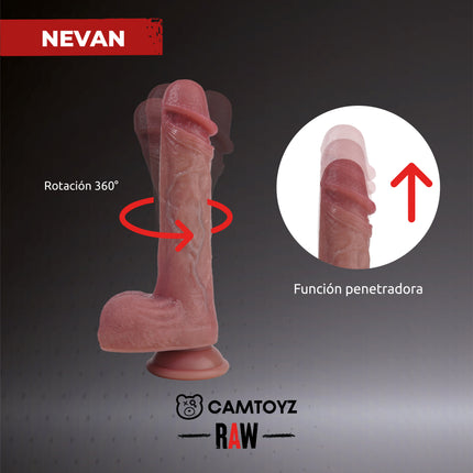 Dildo Ultrarealista Con App Nevan Camtoyz