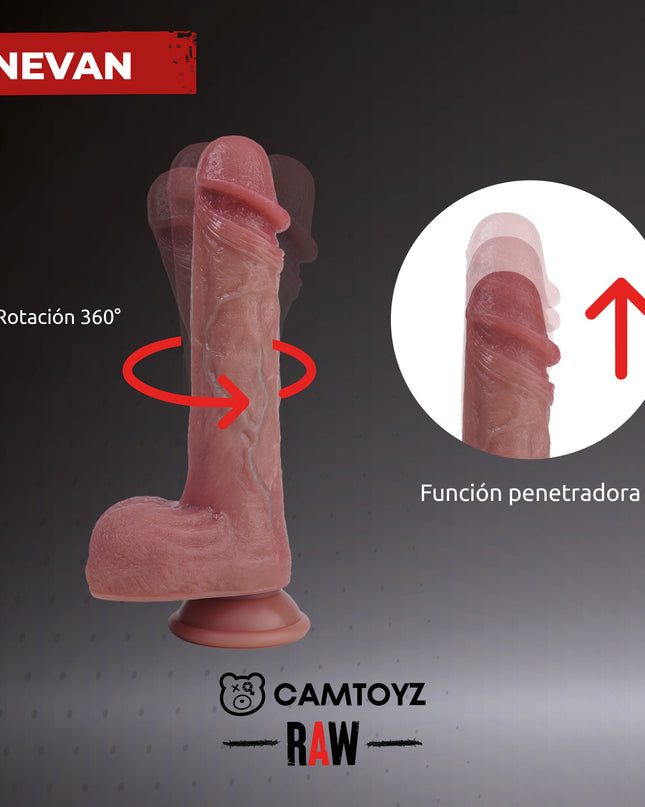 Dildo Ultrarealista Con App Nevan Camtoyz