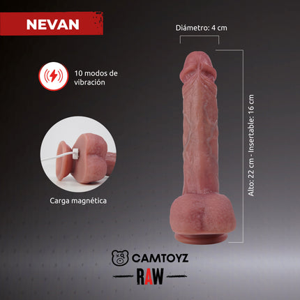 Dildo Ultrarealista Con App Nevan Camtoyz