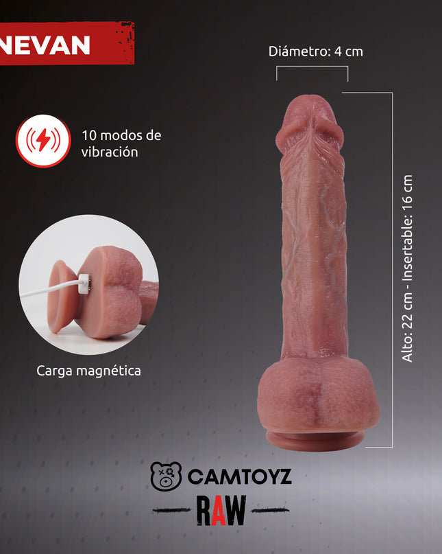 Dildo Ultrarealista Con App Nevan Camtoyz