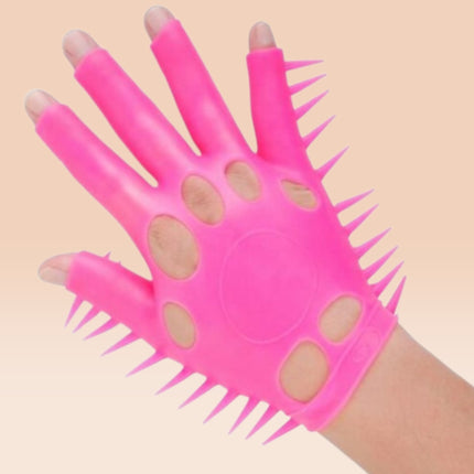 Guantes Sexuales De Masaje Con Espiga