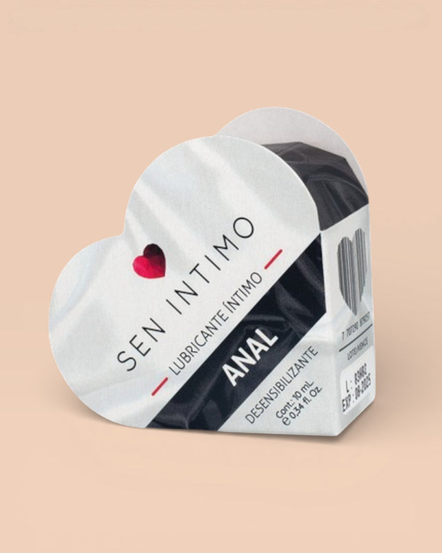 Lubricante Anal Corazón X 10 Ml Sen Intimo
