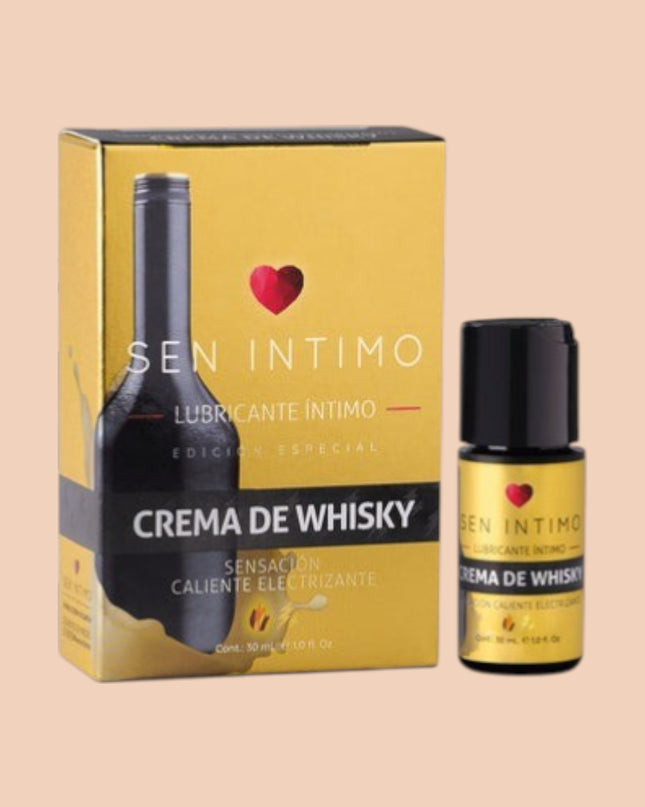 Lubricante Caliente Electrizante 30 ml Crema de whisky