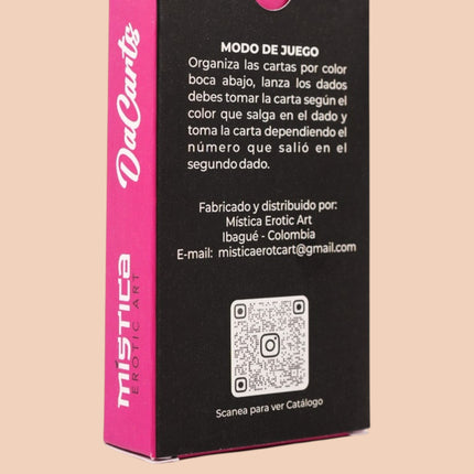 Mistica Erotica Juego Cartas Dacarts