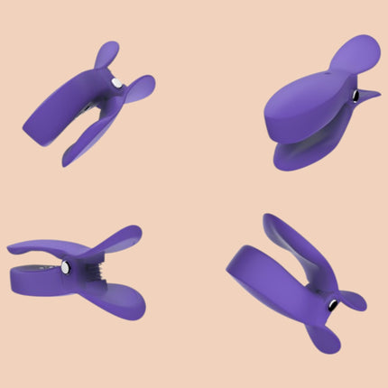 Estimulación Doble Love Breast Clip Shande