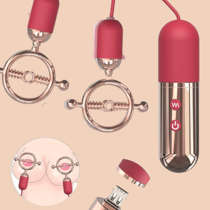Vibrador Para Pezones Forbidden Lock