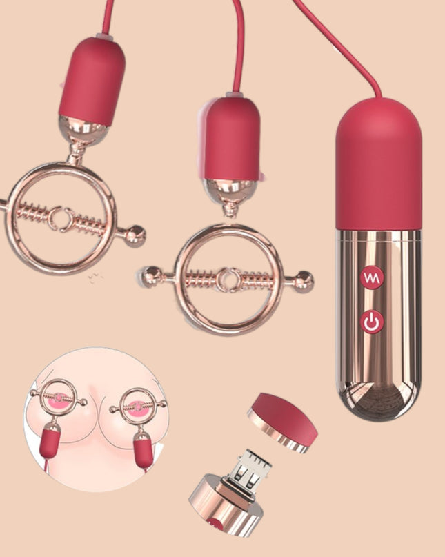 Vibrador Para Pezones Forbidden Lock
