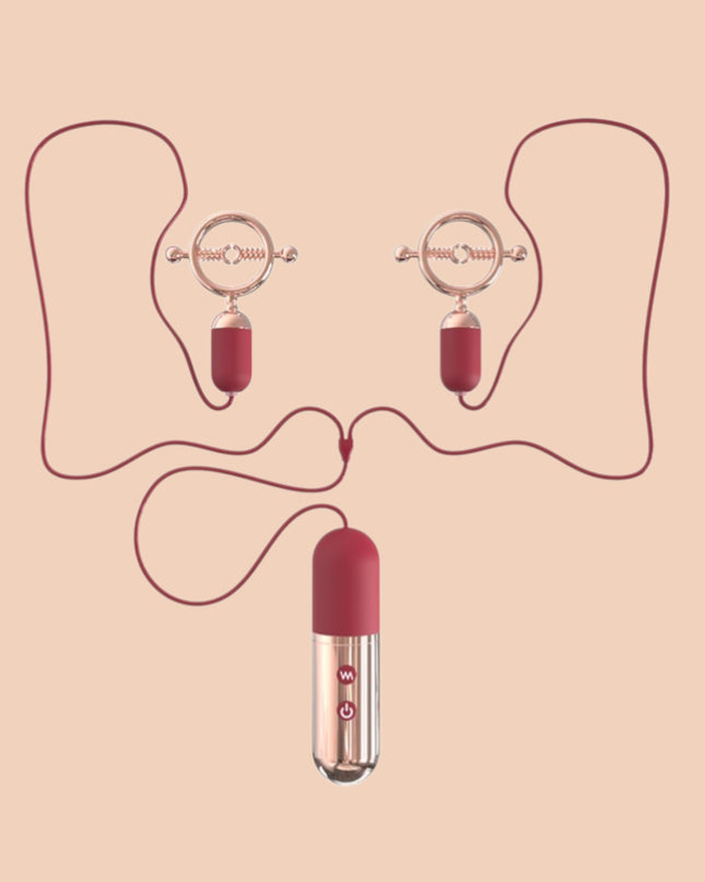 Vibrador Para Pezones Forbidden Lock