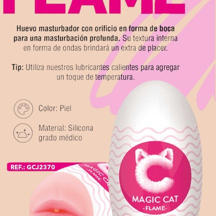 Masturbador Magic Cat Flame