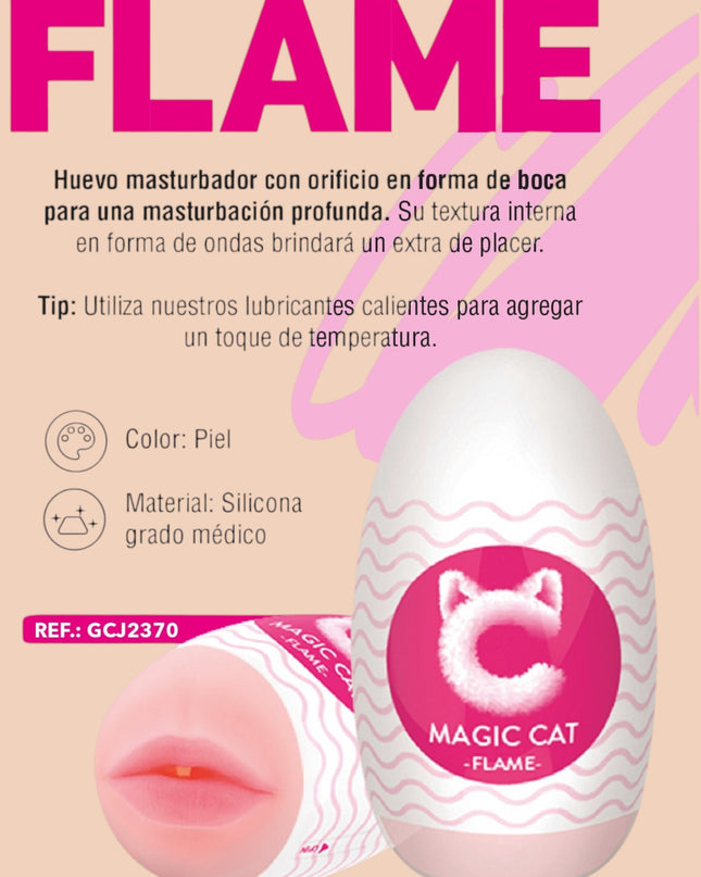Masturbador Magic Cat Flame