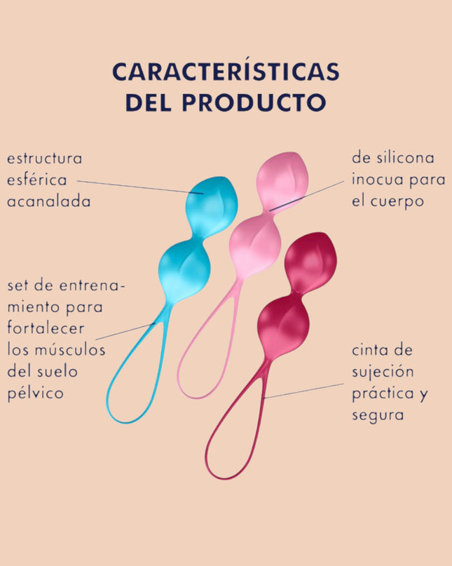 Bolas Kegel Satisfyer V Balls