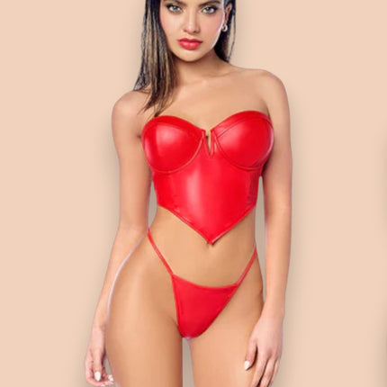 Corset Rojo Mapale Ref.2809