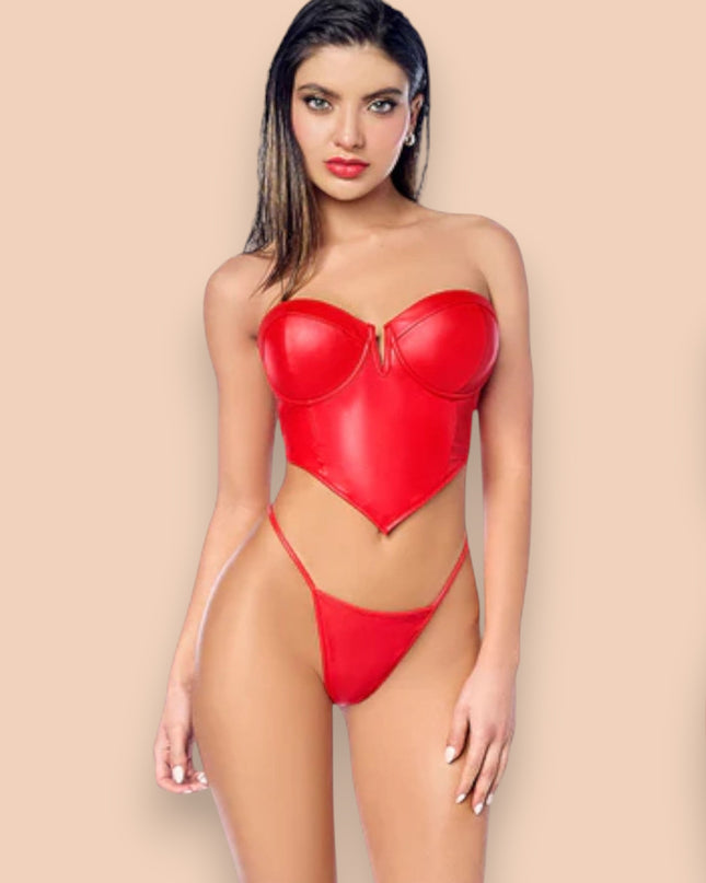 Corset Rojo Mapale Ref.2809