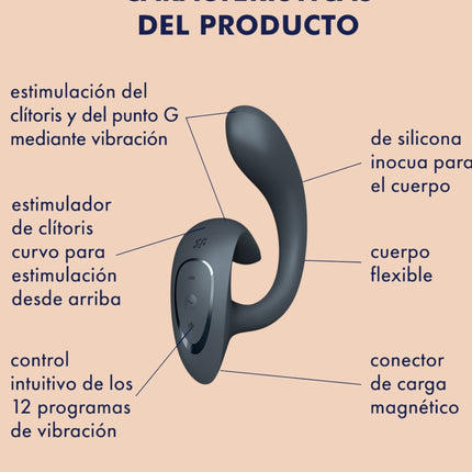 Vibrador Doble Satisfyer G for Goddess 1